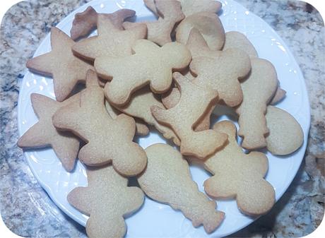 Galletas de canela navideñas