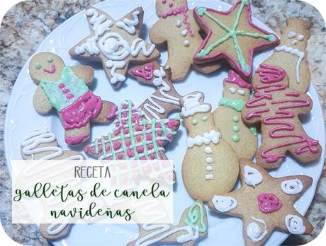 Galletas de canela navideñas