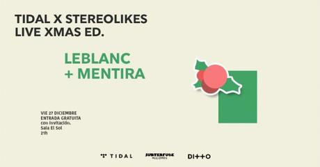 🎄 ¡Únete a la familia Stereolikes el 27 de diciembre en la Xmas Edition en la sala El Sol! 🎄