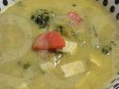 (Receta Vegetariana) Curry tailandés verduras tofu