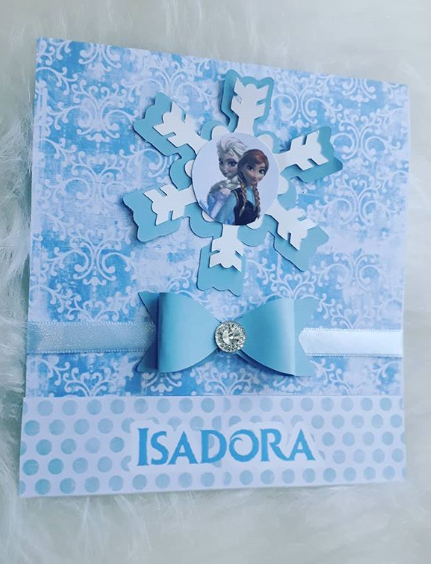 15 Bellas invitaciones de Frozen