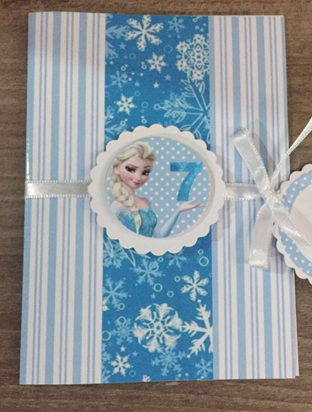 15 Bellas invitaciones de Frozen