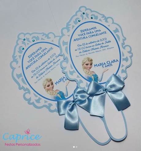 15 Bellas invitaciones de Frozen