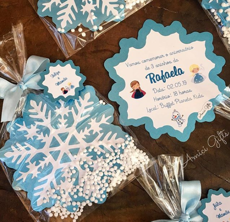 15 Bellas invitaciones de Frozen