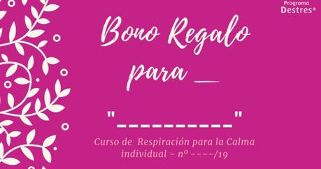 Bono regalo de Respiración para la Calma