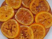Bizcocho naranja naranjas confitadas