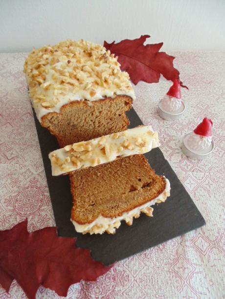 Pan de jengibre. Gingerbread loaf cake