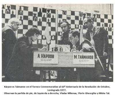 El mejor movimiento de Taimanov en su carrera ajedrecística