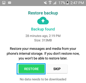 Cómo restaurar WhatsApp desde la tarjeta SD Cómo restaurar WhatsApp desde la tarjeta SD