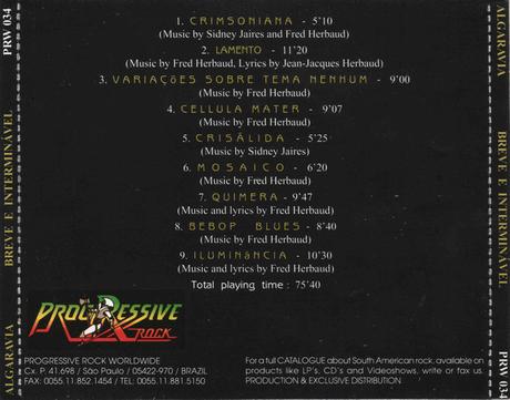 Algaravia - Breve e Interminável (1996)