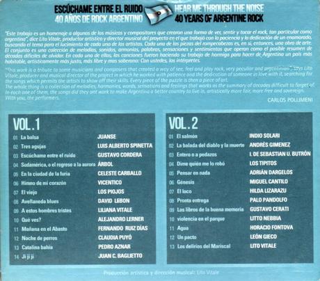 Lito Vitale - 40 Años De Rock Argentino - Escúchame Entre El Ruido Volumen I & II (2006)