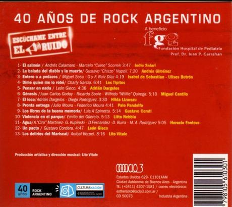 Lito Vitale - 40 Años De Rock Argentino - Escúchame Entre El Ruido Volumen I & II (2006)