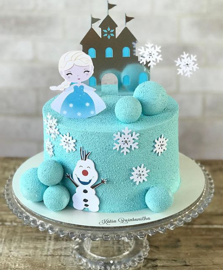 Galeria especial de tortas originales de  Frozen