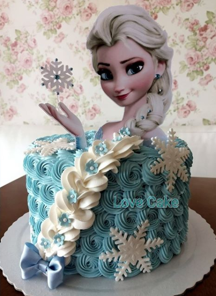 Galeria especial de tortas originales de  Frozen