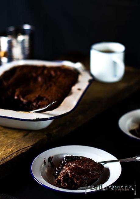 preparacion receta de pudding de brownie como preparar pudding de brownie