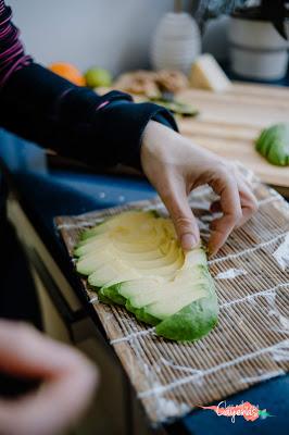 Canelón de Aguacate y Jamón