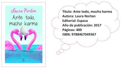 Ante todo, mucho karma, de Laura Norton