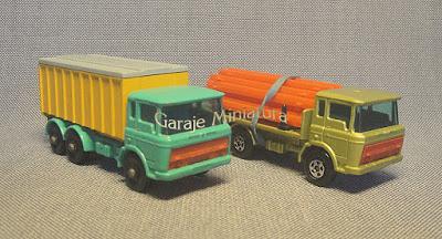 DAF frontales de Matchbox