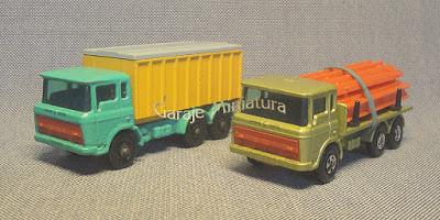 DAF frontales de Matchbox