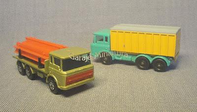 DAF frontales de Matchbox