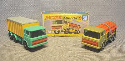 DAF frontales de Matchbox