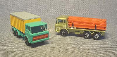 DAF frontales de Matchbox