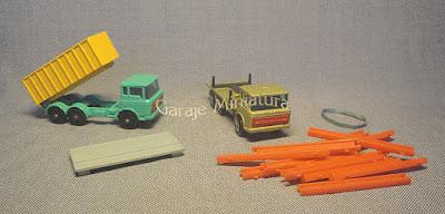 DAF frontales de Matchbox