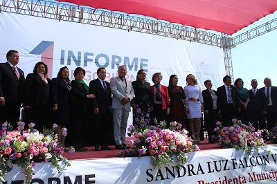 1ER INFORME DE GOBIERNO SANDRA LUZ FALCÓN VENEGAS