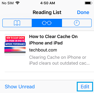 Cómo borrar la lista de lectura de Safari en iPhone y Mac Cómo borrar la lista de lectura de Safari en iPhone y Mac
