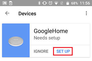 Cómo configurar el dispositivo Google Home