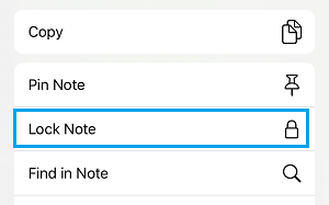 Cómo proteger con contraseña las notas en iPhone y iPad