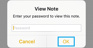 Cómo proteger con contraseña las notas en iPhone y iPad