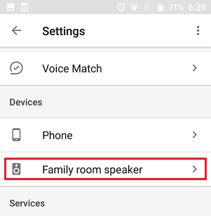 Cómo cambiar Google Home Voice y Accent