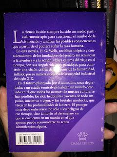 Reseña: La máquina del tiempo de  H G Wells