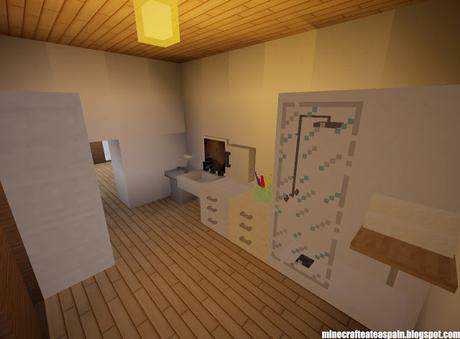 Chalet moderno con Decocraft y otros mod, por Minecrafteate.