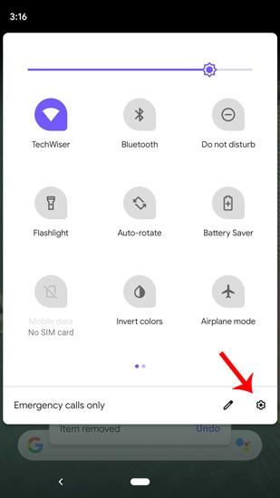 Cómo cambiar el estilo de fuente y el tamaño de icono en Android 10