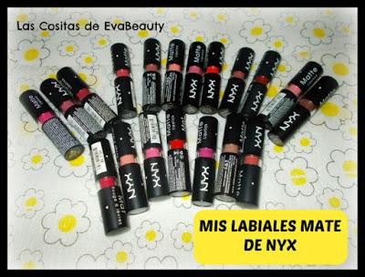 labiales mate NYX labiales mate NYX