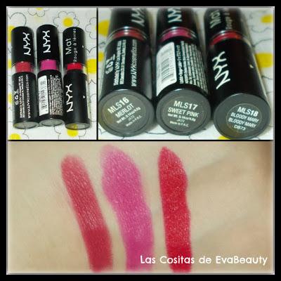 swatches labiales mate nyx maquillaje swatches labiales mate nyx maquillaje