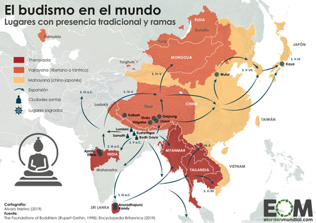 El budismo en el poder y la política de Asia