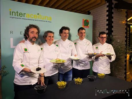 presentacion-reto-de-la-aceituna 5 chefs retan a 40 chefs a reinventar la aceituna