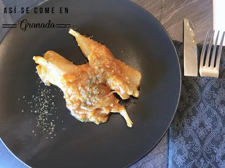 Rape a la malagueña Rape a la malagueña