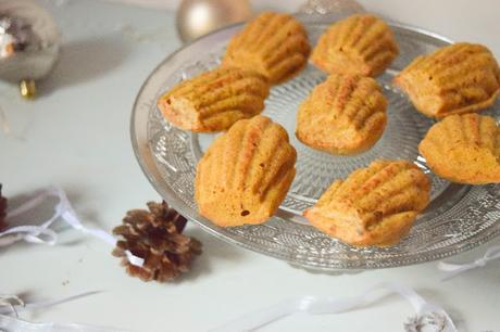 Madeleines Veganas de Calabaza