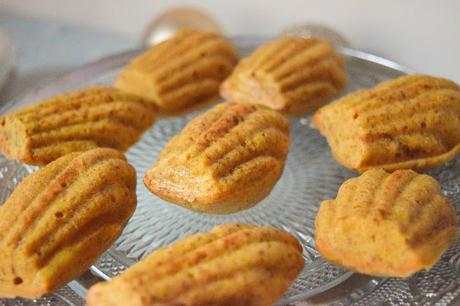 Madeleines Veganas de Calabaza