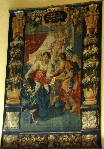 Las alegorías matemáticas en los tapices de la fortaleza de Milán