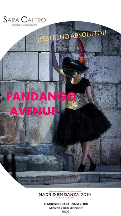 SARA CALERO estrena FANDANGO AVENUE en Madrid en Danza