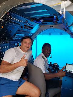 40 metros bajo el mar de Barbados