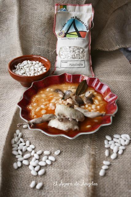 ALUBIAS CON CODORNICES Y SETAS ALUBIAS CON CODORNICES Y SETAS