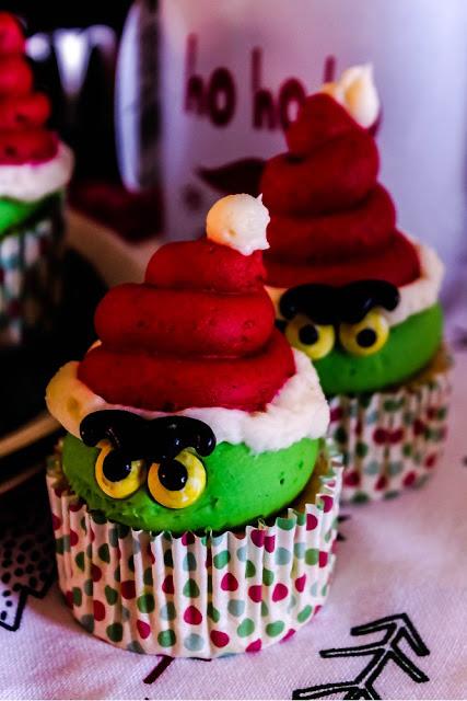 Grinch Cupcakes