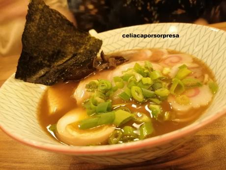 CELIQUEDADA EN EL RESTAURANTE “OKASHI SANDA” DE MADRID, NOVIEMBRE 2019