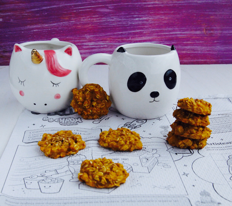 GALLETAS DE AVENA Y FRUTA  PARA LOS MÁS PEQUEÑOS